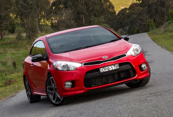 The Cerato Koup is the first Kia to come to Australia with turbo power