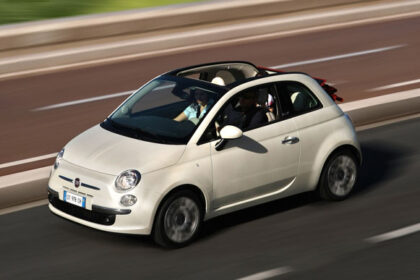 2009 Fiat 500C. Owners say their 500s are great fun to drive and love the way that people smile and even wave to them, particularly when they're in a convertible with its roof open
