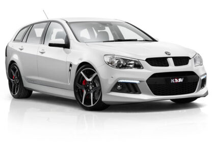 Bold frontal styling is a major feature of the new range of all HSV models