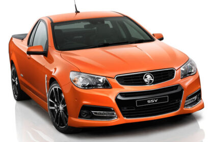 Styling of the new VF Commodore ute is bang up to date