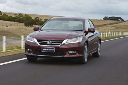 Elegant styling is a feature of the latest edition of the Honda Accord