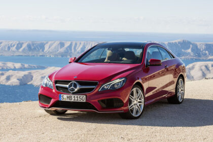 Revised shape of the new Mercedes-Benz E-Class coupe and cabriolet work exceptionally well