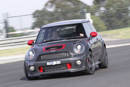 Outer limits . . . the Mini JCW GP takes the iconic British brand to a new level of intensity