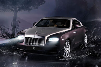 The Rolls-Royce Wraith two-door coupe is a stunning looking car