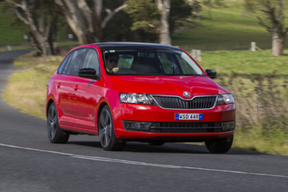 Styling of the new Skoda Rapid Sportback is neat and competent, though it doesn’t generate any excitement