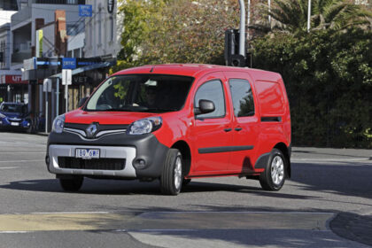 Latest option on Australian Renault Kangoo range is a four-door, five-seat variant.