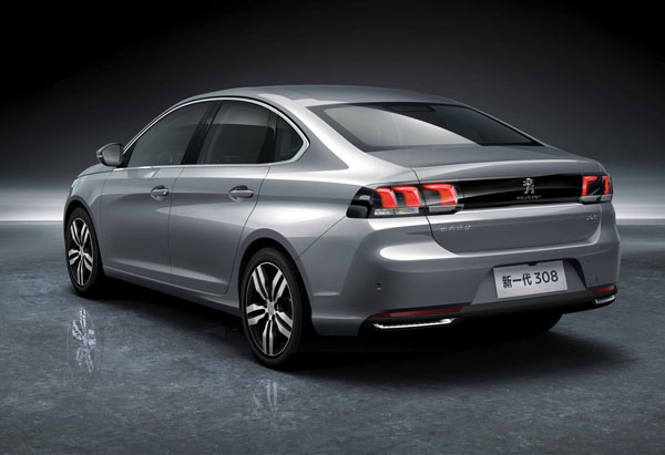 Peugeot 308 sedan is built exclusively for the all-important Chinese market