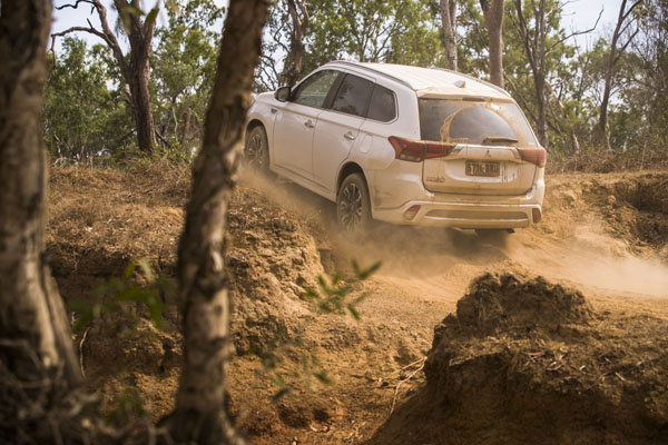 he ASX compact SUV was the surprise package off road in the outback drive