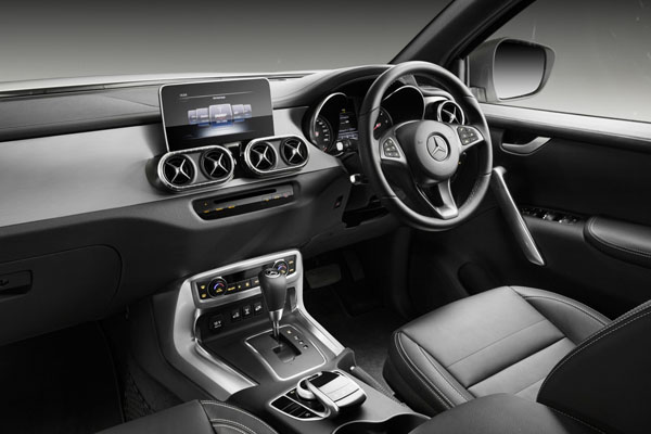 Mercedes-Benz X-Klasse – Interieur, Rechtslenker, Ausstattungs