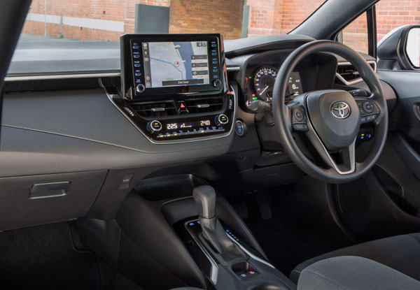 2018 Toyota Corolla Ascent Sport Hybrid with optional Sat Nav
