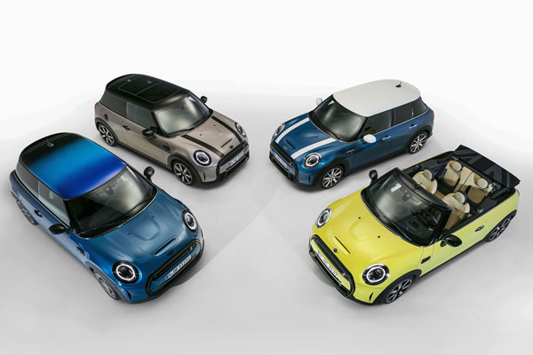 MINI HATCH AND CONVERTIBLE CHANGES FOR 2021