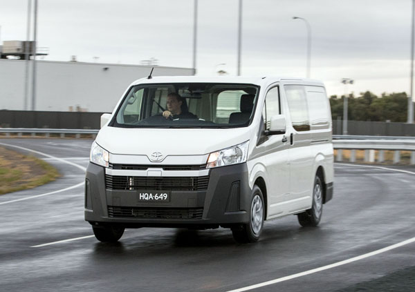 TOYOTA HIACE VAN TAKES ON ADDED ATTRACTIONS